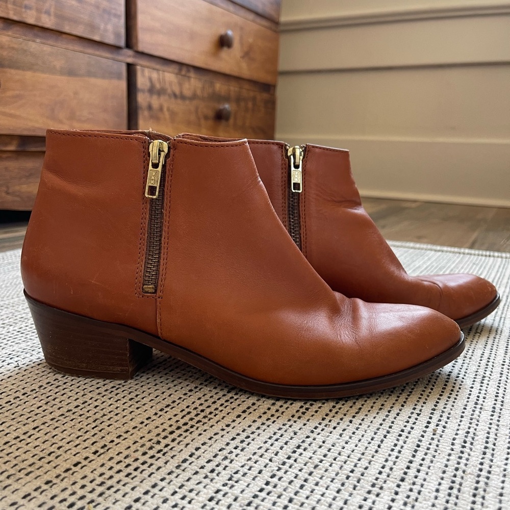 J. Crew Leather Booties